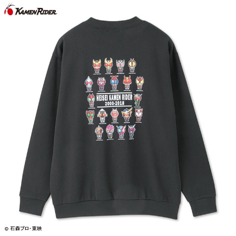 メンズ　トレーナー（仮面ライダー）