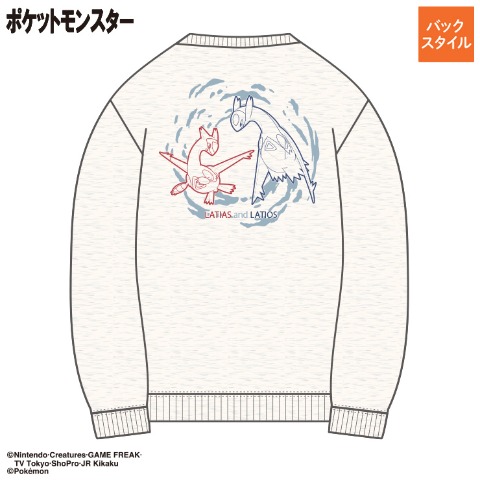 メンズ トレーナー(ポケットモンスター)