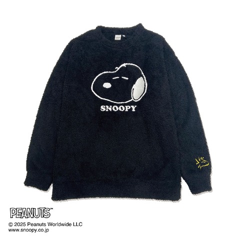 メンズ　ボアトレーナー(PEANUTS)