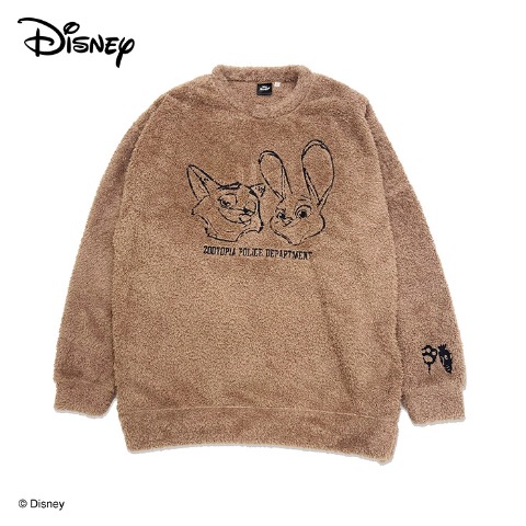 メンズ　ボアトレーナー(Disney)