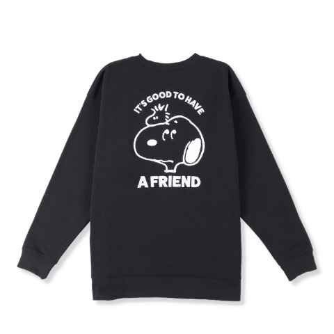 メンズ　裏起毛トレーナー(PEANUTS)