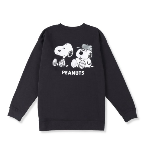 メンズ　裏起毛トレーナー(PEANUTS)
