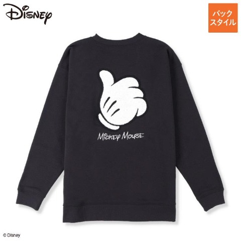 メンズ　裏起毛トレーナー(DISNEY)
