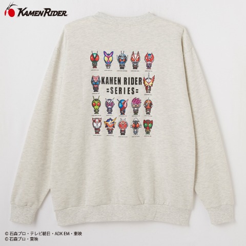 メンズ　トレーナー（仮面ライダー）