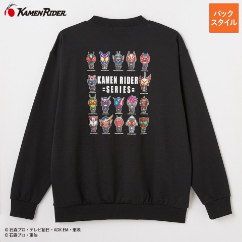 メンズ　トレーナー（仮面ライダー）