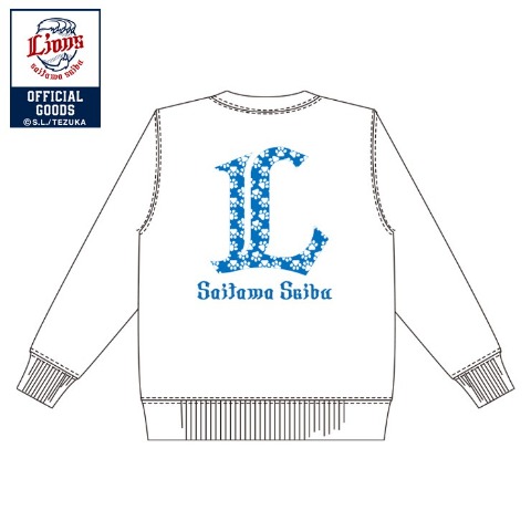 メンズ　裏起毛トレーナー(埼玉西武ライオンズ)