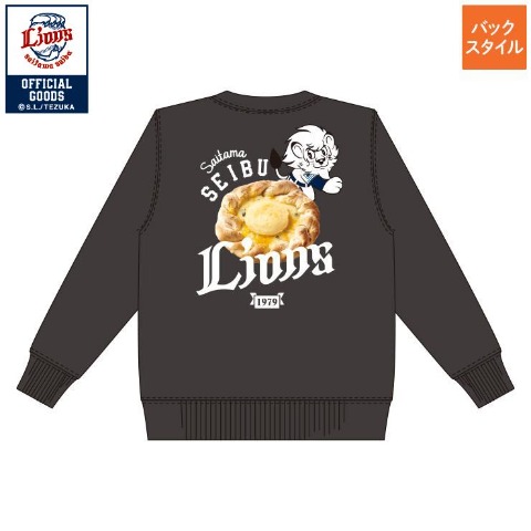 メンズ　裏起毛トレーナー(埼玉西武ライオンズ)