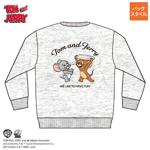 メンズ　トレーナー（TOM and JERRY）