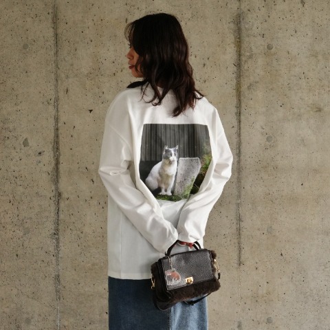 メンズ　ロンT+アクリルスタンド（沖昌之さんコラボ）