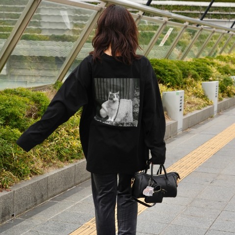 メンズ　ロンT+アクリルスタンド（沖昌之さんコラボ）