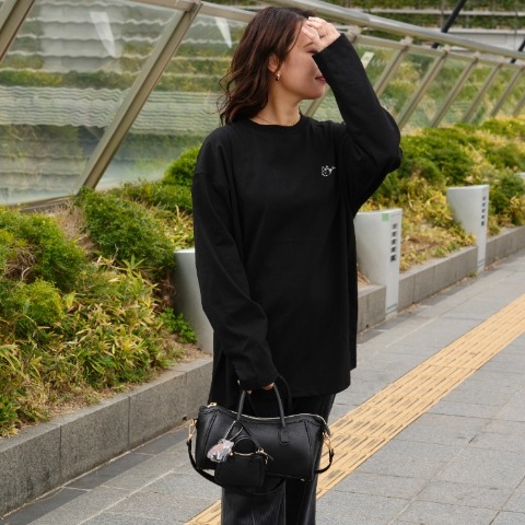 メンズ　ロンT+アクリルスタンド（沖昌之さんコラボ）