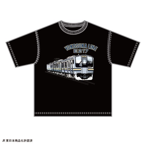 メンズ半袖Tシャツ（横須賀線）