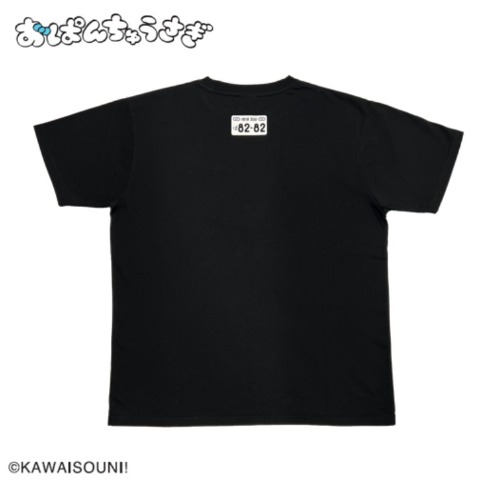 メンズ半袖Tシャツ（おぱんちゅうさぎ）