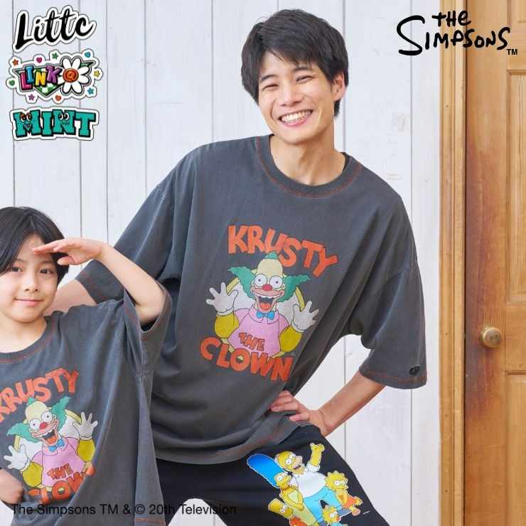 メンズ Tシャツ（LITTC・LINK@・MINT/シンプソンズ） | しまむら