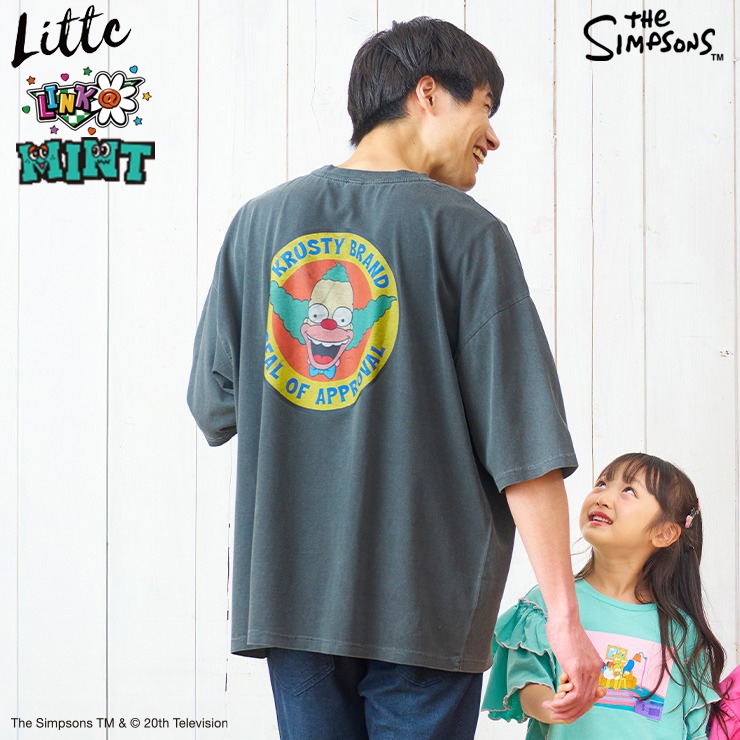 メンズ Tシャツ（LITTC・LINK@・MINT/シンプソンズ） | しまむら