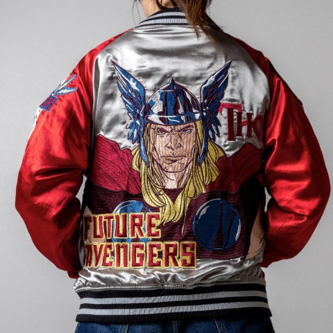 スカジャン（MARVEL）