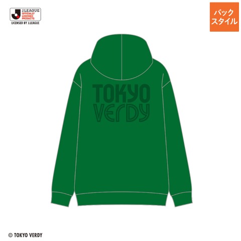 メンズ　ジップパーカ（東京ヴェルディ）