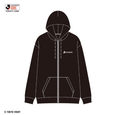 メンズ　ジップパーカ（東京ヴェルディ）