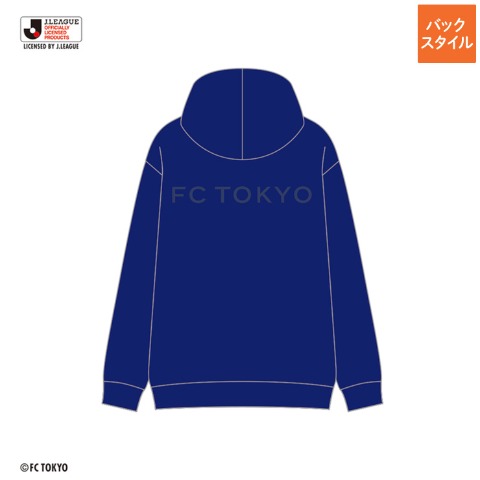 メンズ　ジップパーカ（FC東京）