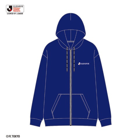 メンズ　ジップパーカ（FC東京）