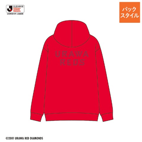 メンズ　ジップパーカ（浦和レッズ）