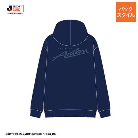 メンズ　ジップパーカ（鹿島アントラーズ）