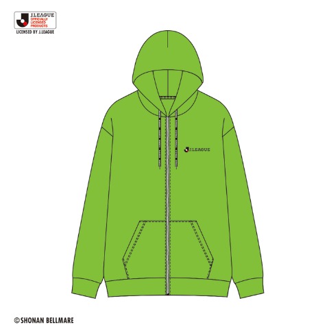 メンズ　ジップパーカ（湘南ベルマーレ）