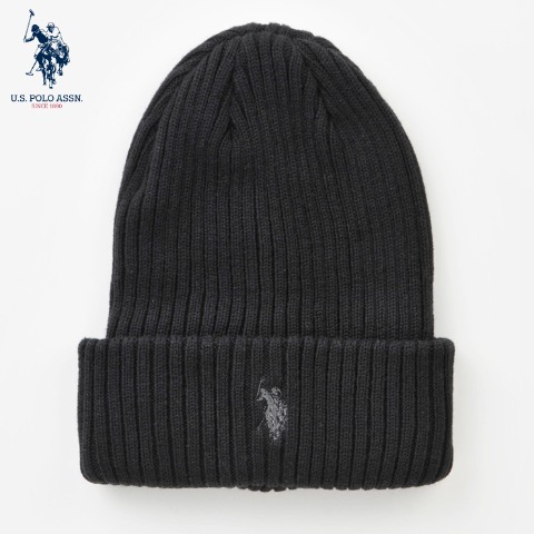 メンズニット帽子（U.S.POLO ASSN.）