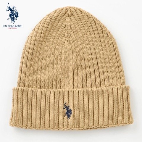 メンズニット帽子（U.S.POLO ASSN.）