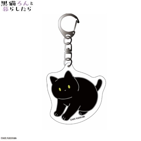 メンズ　トートバック（黒猫ろん）