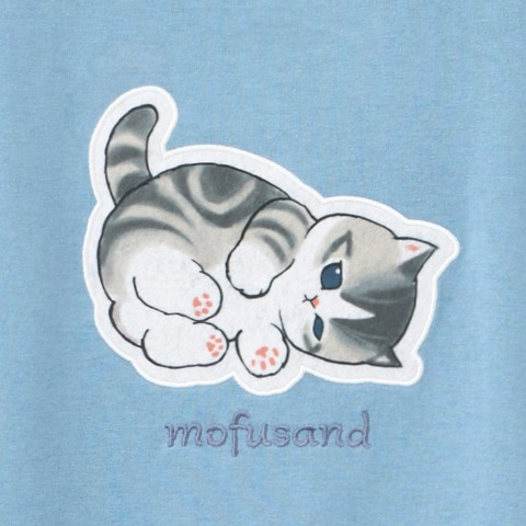 メンズ　半袖Tシャツ（mofusand)