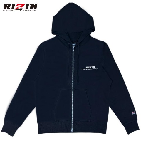 メンズ　ジップパーカ（RIZIN）