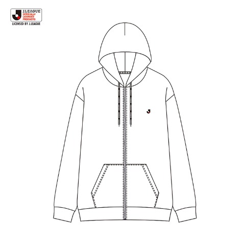 メンズ　ジップパーカー（全国）