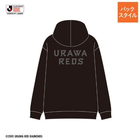 メンズ　ジップパーカー（浦和レッズ）