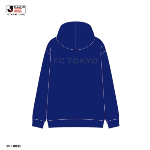 メンズ　ジップパーカー（FC東京）