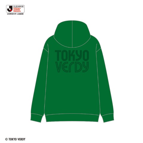 メンズ　ジップパーカー（東京ヴェルディ）