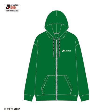 メンズ　ジップパーカー（東京ヴェルディ）
