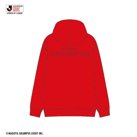 メンズ　ジップパーカー（名古屋グランパス）