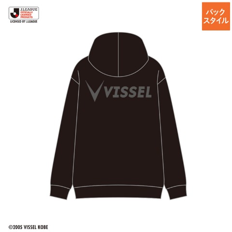 メンズ　ジップパーカー（ヴィッセル神戸）