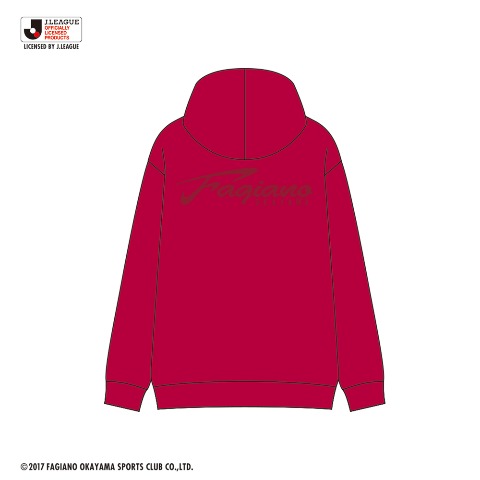 メンズ　ジップパーカー（ファジアーノ岡山）