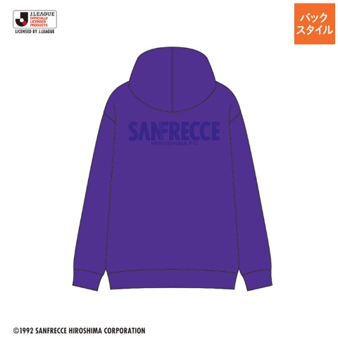 メンズ　ジップパーカー（サンフレッチェ広島）