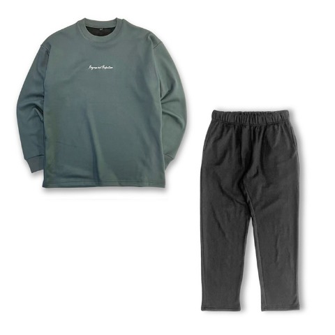 メンズ　上下組セット（FIBER HEAT）