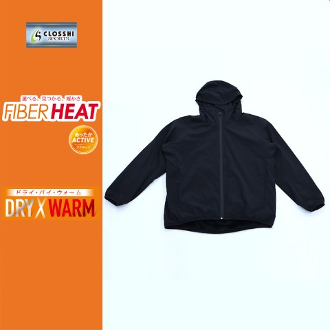 メンズ　パーカー（FIBER HEAT）