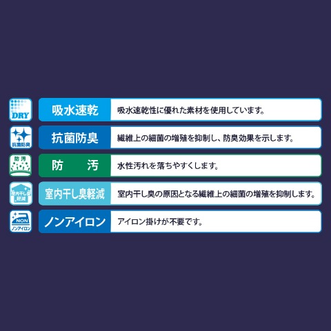 メンズ　ワイシャツ（サックスドビー・ボタンダウン）
