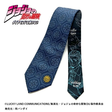 メンズ ネクタイ（ジョジョの奇妙な冒険　ダイヤモンドは砕けない）
