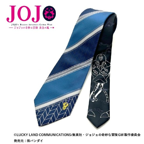 メンズ ネクタイ（ジョジョの奇妙な冒険　黄金の風）