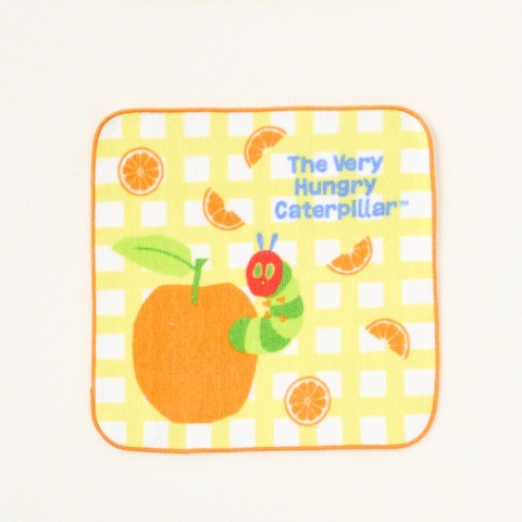 タオルハンカチ　(9点セットはらぺこあおむし)