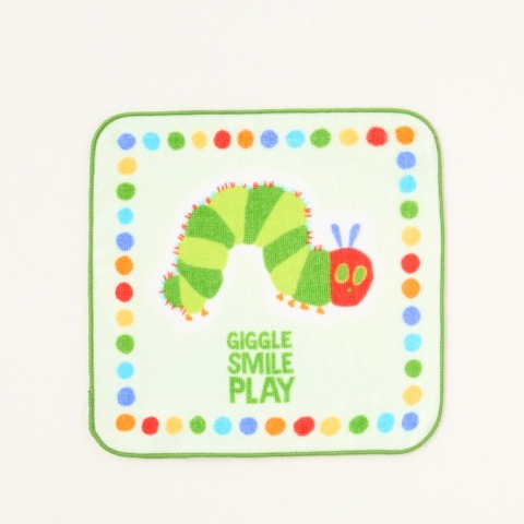 タオルハンカチ　(9点セットはらぺこあおむし)