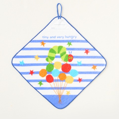 タオルハンカチ　(9点セットはらぺこあおむし)