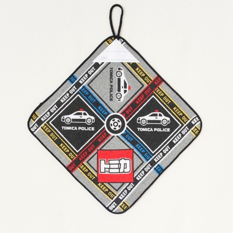 タオルハンカチ　(9点セットトミカ)